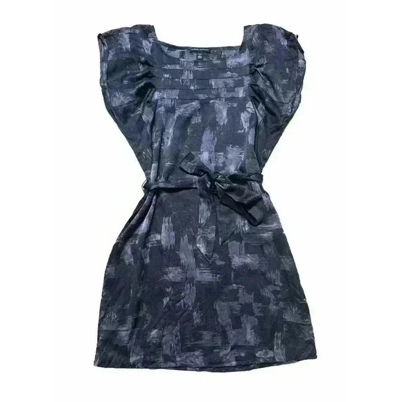 Banana Republic Dresses & Skirts - Banana Republic Purple Plum Black 100% Silk Dress Petite S Super Soft I1